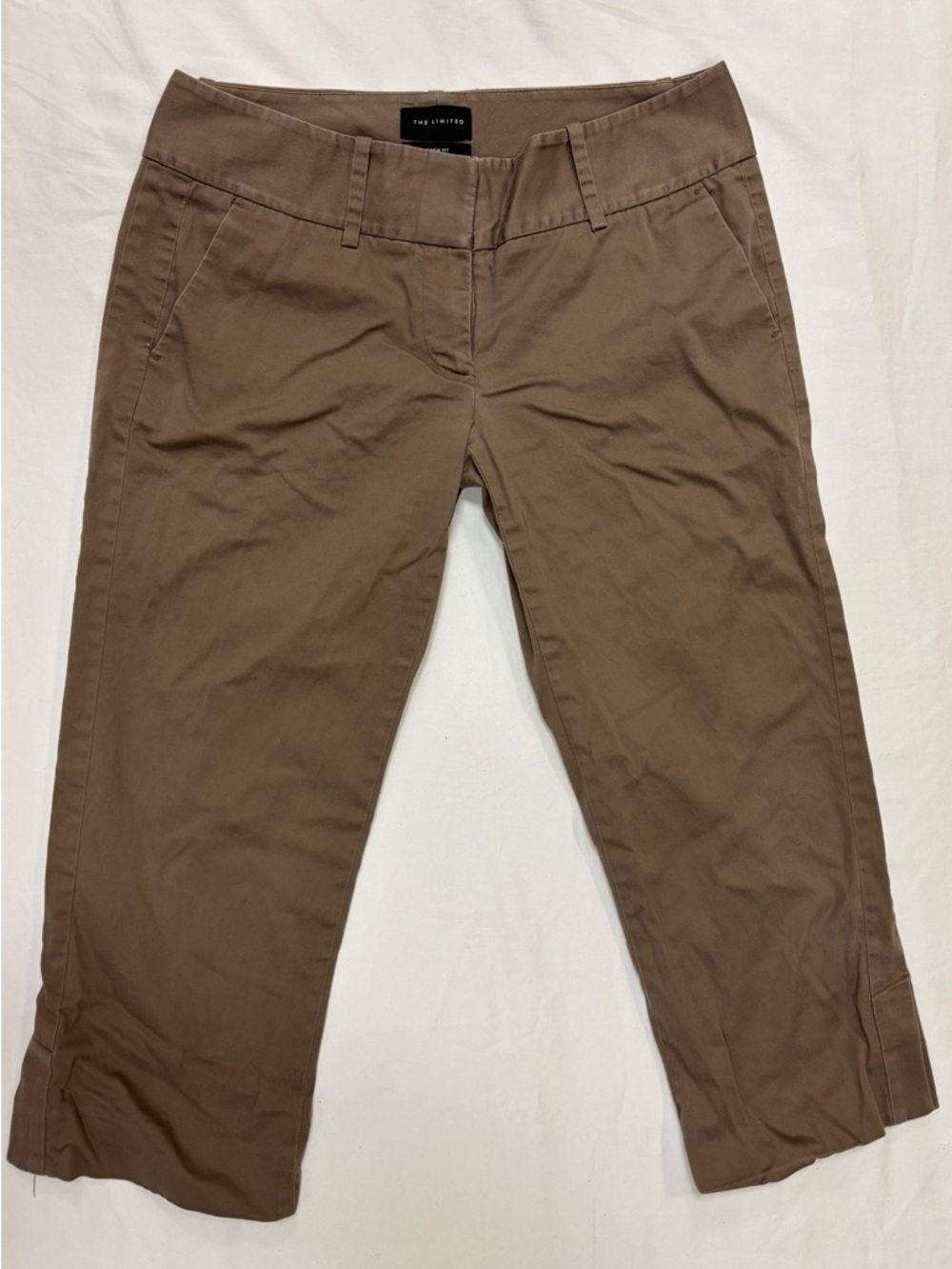 The Limited Drew Fit Olive-Brown Pants